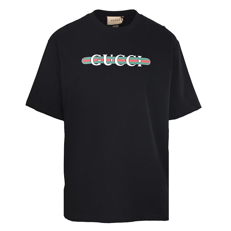 Gucci Classic Web Stripe Print T-Shirt